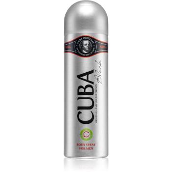 Cuba Black deodorant spray pentru bărbați 200 ml