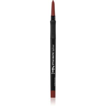 flormar Style Matic Lipliner dermatograf mat de buze rezistent la apa culoare 21 Bitter Chocolate 0.35 g