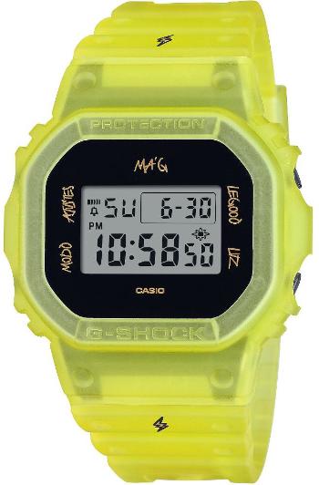 Casio SET G-SHOCK The Origin DWE-5600JB-1A9ER J. Balvin Collaboration (+ curea de rezervă și lunetă) (322)