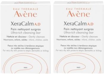 Avène Set de batoane de curățare hrănitoare pentru piele foarte uscată și atopică XéraCalm 2 x 100 g