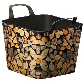 Univerzálny flexi kôš Wood 36 l, 39 x 39 x 30 cm