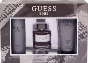 Guess Guess 1981 For Men - EDT 100 ml + gel de duș 200 ml + deodorant spray 226 ml