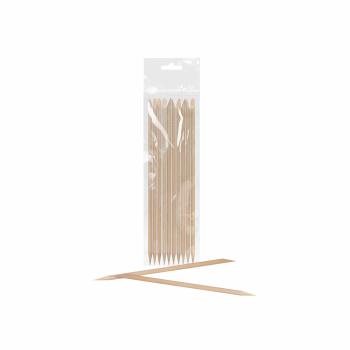 STALEKS Bețișoare pentru manichiură Orange Expert (Wooden Stick) 150 mm 10 buc.