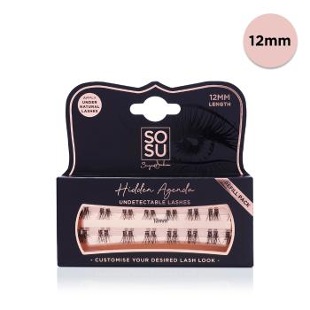 SOSU Cosmetics Gene false Hidden Agenda (Undetectable Lashes) 12 mm