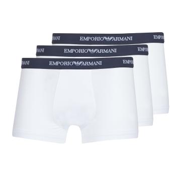 Emporio Armani  CC717-PACK DE 3  Boxerky Biela