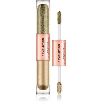 Makeup Revolution Eye Glisten lichid fard ochi culoare It's Fate 2x2,2 ml