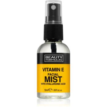 Beauty Formulas Vitamin E ceață de piele hidratantă și energizantă pentru corp 50 ml