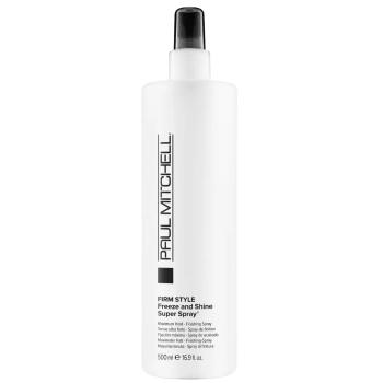 Paul Mitchell Lac cu fixare maximă Firm Style Freeze and Shine Super Spray (Maximum Hold Finishing Spray) 500 ml