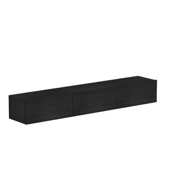 Masă TV Terra Black, negru