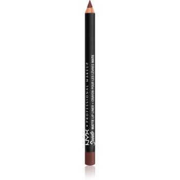 NYX Professional Makeup Suede Matte Lip Liner dermatograf mat de buze culoare 55 Cold Brew 1 g