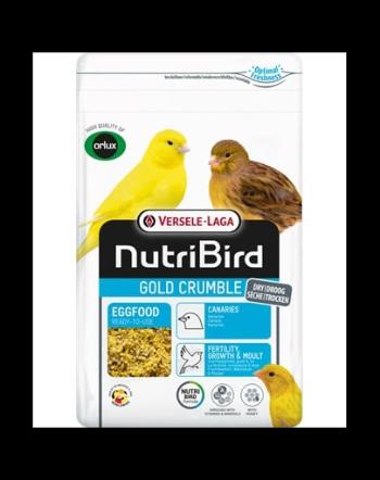 VERSELE-LAGA NutriBird Gold Crumble Canaries 1kg hrana cu ou pentru canari