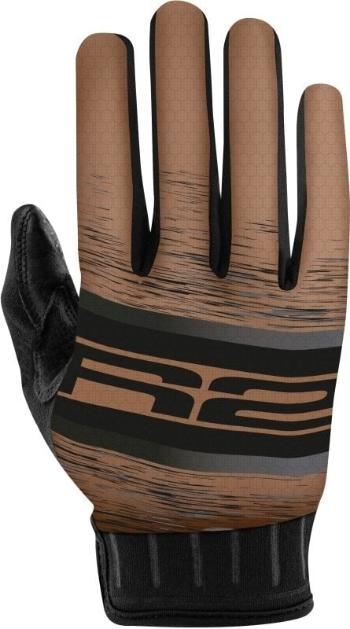 R2 Odyssey Bike Gloves Brown/Black 2XL Kesztyű kerékpározáshoz