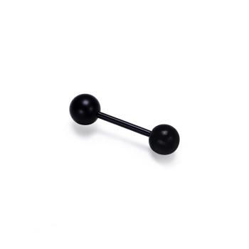 S'Agapõ Cercel single negru pentru piercing Rogue SRG26