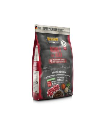 BELCANDO Adult Grain Free hrana uscata cu vita, pentru caini, talie XS-XL, 4 kg