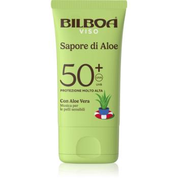 Bilboa Sapore di Aloe Viso cremă pentru plaja cu aloe vera SPF 50+ 40 ml