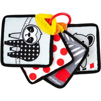 Canpol babies BabiesBoo Sensory Cards with Teether carte rotativă pentru dentiție 1 buc