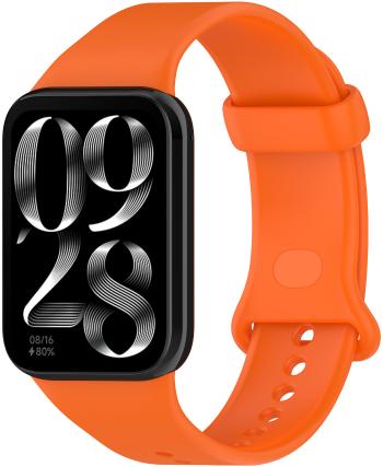 4wrist Curea din silicon pentru Xiaomi 9 Pro și 8 Pro - Orange