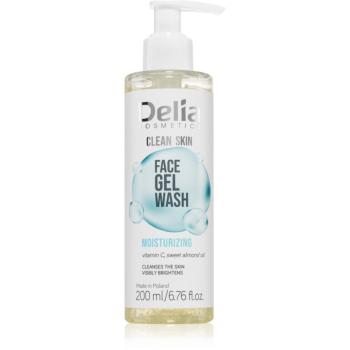 Delia Cosmetics Clean Skin gel hidratant de curatare faciale 200 ml