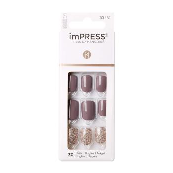 KISS Unghii autoadezive imPRESS Nails Flawless 30 buc