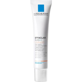 La Roche-Posay Effaclar DUO (+) Tonifiere unificatoare de îngrijire corectivă împotriva imperfecțiunilor pielii și urme de acnee culoare Light Duo [+]