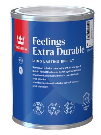 FEELINGS EXTRA DURABLE - Polomatná latexová farba na steny a stropy (zákazkové miešanie) TVT N500 - agate 2,7 L
