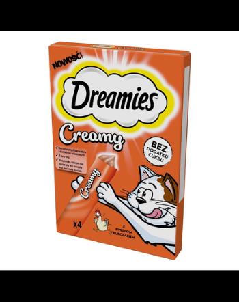 DREAMIES Recompense pentru pisici cu pui delicios 4x10g