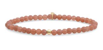 Sparkling Jewels Brățară cu mărgele cu piatră soarelui SBG-GEM58-ADD-4MM