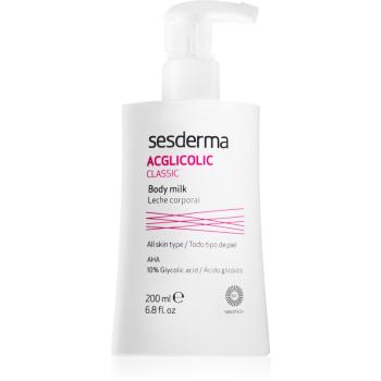 Sesderma Acglicolic Classic Body lotiune de cop pentru fermitate cu efect exfoliant 200 ml