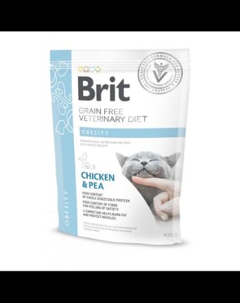 BRIT Veterinary Diets Cat Obesity 400 g Hrana pisici adulte supraponderale