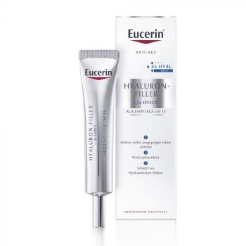 EUCERIN Hyaluron-Filler +3x effect ráncfeltöltő szemránckrém (15ml)