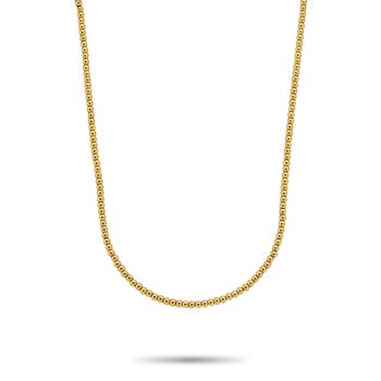 Rebel&Rose Colier cu mărgele placat cu aur Yellow Gold Only RR-NL044-G-40