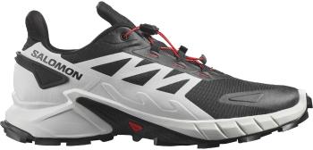 Trekking cipő Salomon Supercross 4 Black/White/Fiery red