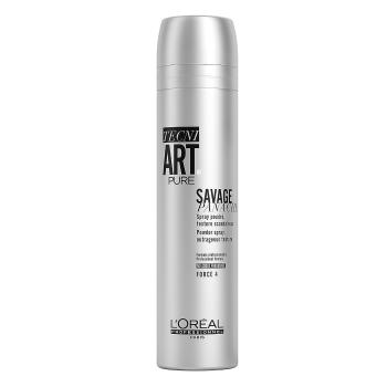 L'Oréal Professionnel Spray de pudră texturizant pentru volumul părului Savage Panache Pure (Powder Spray) 250 ml