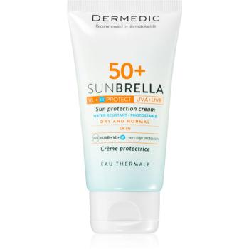 Dermedic Sunbrella cremă protectoare pentru piele normala si uscata SPF 50+ 50 g