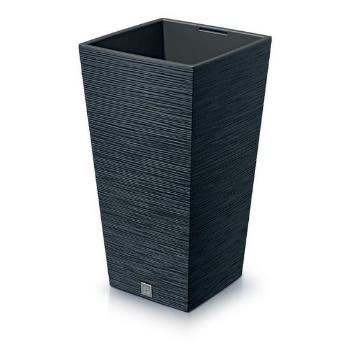Ghiveci de flori FURU SQUARE 29,5 cm, antracit, antracit, 29,5 cm