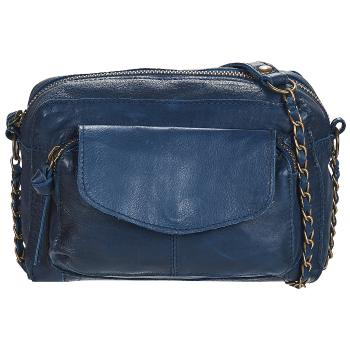 Pieces  PCNAINA LEATHER CROSS BODY FC  Tašky cez rameno Námornícka modrá