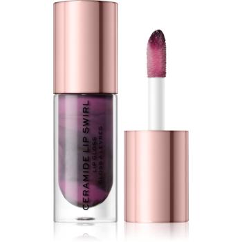 Makeup Revolution Ceramide Swirl lip gloss hidratant culoare Cherry Mauve 4,5 ml