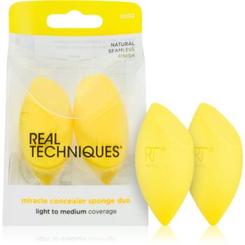 Real Techniques Sponge+ Miracle Concealer burete pentru machiaj 2 buc