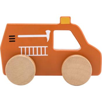 Tryco Wooden Fire Truck Toy mașinuță din lemn 1 buc