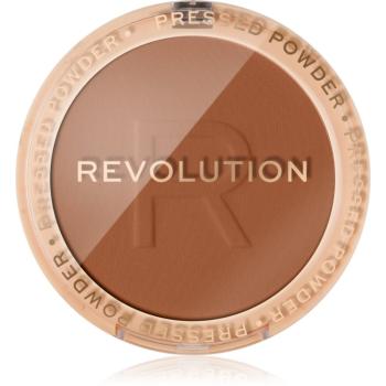 Makeup Revolution Reloaded pudră compactă culoare Chestnut 6 g