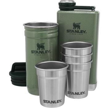 Stanley Set cadou Balon/biberon seria Adventure250 ml + shot-uri 4 buc verde