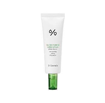 Dr.Ceuracle Cremă tonifiantă de față pentru protecție solară SPF 50 Tea Tree Purifine (Green Up Sun) 50 ml