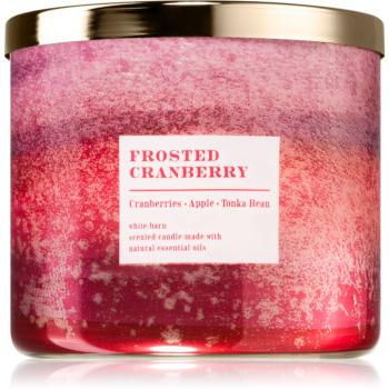 Bath & Body Works Frosted Cranberry lumânare parfumată 411 g