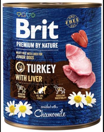 BRIT Premium by Nature 800 g curcan si ficat, hrana catei