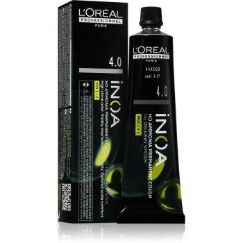 L’Oréal Professionnel Inoa Culoare permanenta pentru par fără amoniac culoare 4.0 60 ml