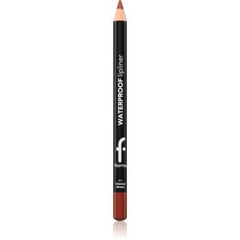 flormar Waterproof Lipliner creion contur pentru buze, waterproof culoare 211 Classical Brown 1.14 g