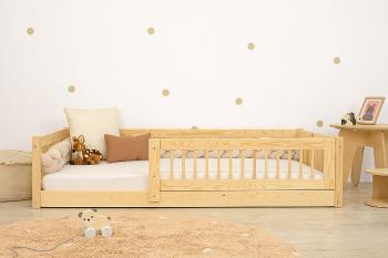 Pat de copii Montessori Ourbaby Plus - natural