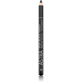 Astra Make-up Deep Black Smoky creion kohl pentru ochi pentru un machiaj fumuriu culoare Black 1,1 g