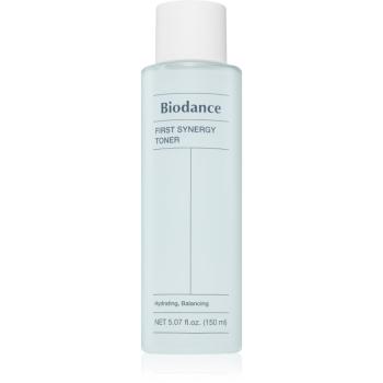 Biodance First Synergy Toner tonic hidratant pentru echilibrarea pH-ului pielii 150 ml