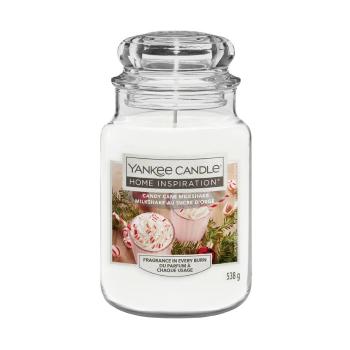 Yankee Candle Lumânare parfumată Home Inspiration mare Candy Cane Milkshake 538 g